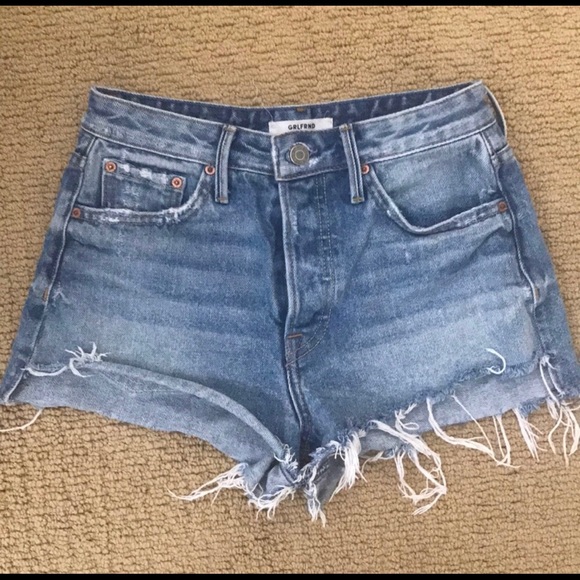 grlfrnd jean shorts